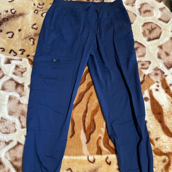 Med Couture Pants - Med couture jogger scrub pants navy